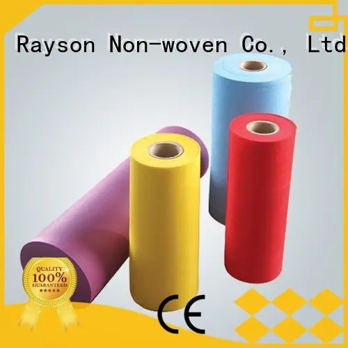 Weiche weiße PVC-Tischdecke Rayson-Hersteller für den Haushalt 1
