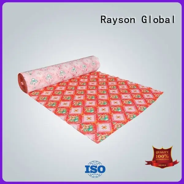 Нетканый материал Rayson, Ruixin, Enviro, красочный нетканый плавкий флизелин, прямая продажа для постельных принадлежностей 1