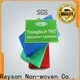 Rayson-Vliesstoff, Ruixin, wasserdichte, runde Enviro-Tischdecke, personalisiert für Hotels 1