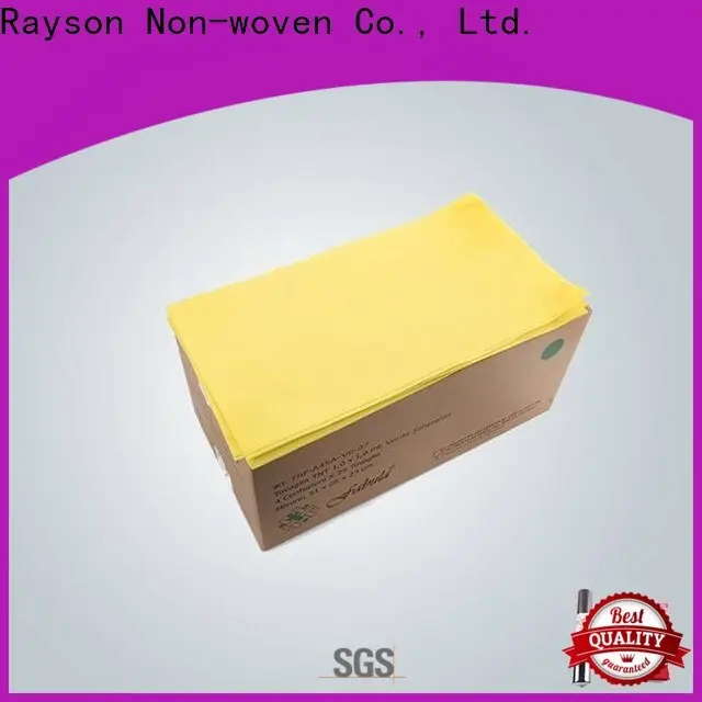 Rayson no tejido, ruixin, fábrica de manteles rojos no tóxicos ambientales para manteles 1