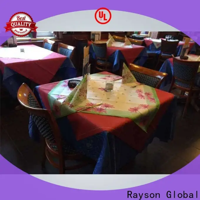 Rayson nonwoven, ruixin, masa örtüsü için enviro popüler polipropilen malzeme serisi 1
