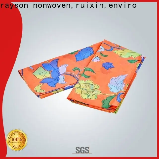 rayson nonwoven,ruixin,enviro professional spunlace nonwoven wipes design for gifts 1