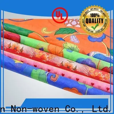 entoilage thermocollant non tissé imprimé personnalisé pour nappe 1