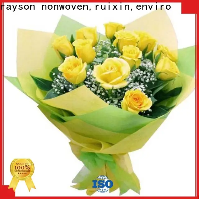 rayson nonwoven,ruixin,enviro oeko spunbond polyester manufacturer for gifts 1