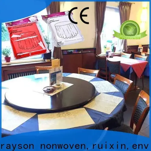 elegant raw material for non woven fabric time supplier for restaurant 1