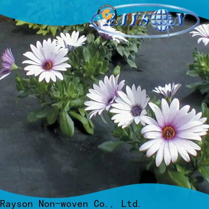 rayson 不織布、ruixin、enviro 耐久性のあるスパンボンド ポリエステル景観生地温室用卸売 1