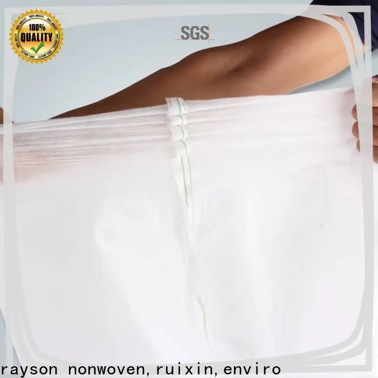 Rayson non tissé, ruixin, fabricant professionnel de tissu de jardin biodégradable enviro pour l'extérieur 1