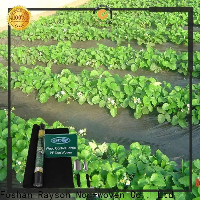 Rayon no tejido, ruixin, enviro ppsb tela de paisaje de 6 pies de ancho venta directa para cubrir 1