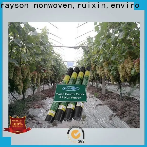 rayson nonwoven,ruixin,enviro landscaping garden fabric personalized for greenhouse 1