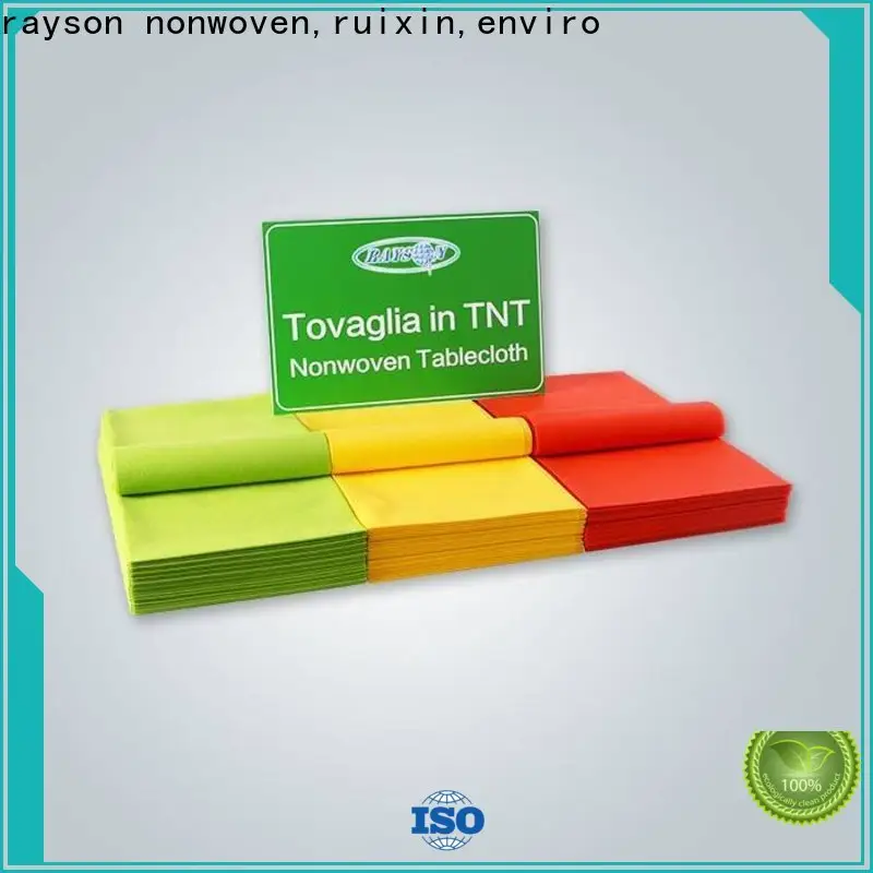 Rayson-Vliesstoff, Ruixin, Enviro ungiftiges Satinmaterial im Großhandel für den Innenbereich 1
