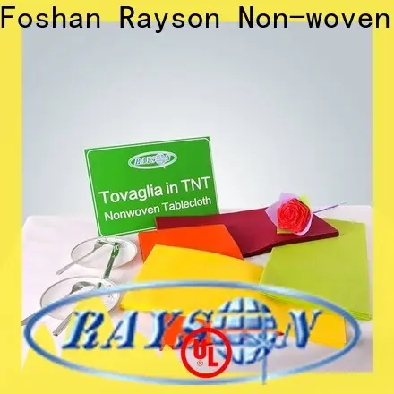rayon nonwoven, ruixin, ambalaj için kişiselleştirilmiş enviro pembe mavi masa örtüsü 1
