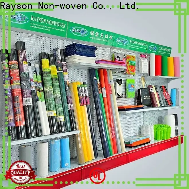 rayson nonwoven,ruixin,enviro packing spunbond polyester manufacturer for hotel 1