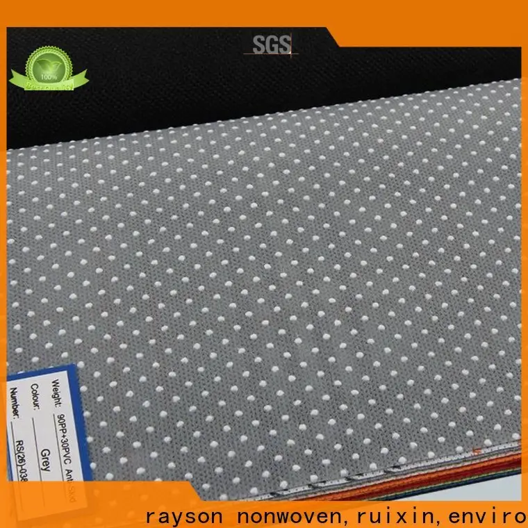 rayson nonwoven,ruixin,enviro can spunlace nonwoven fabric suppliers factory for bedding 1