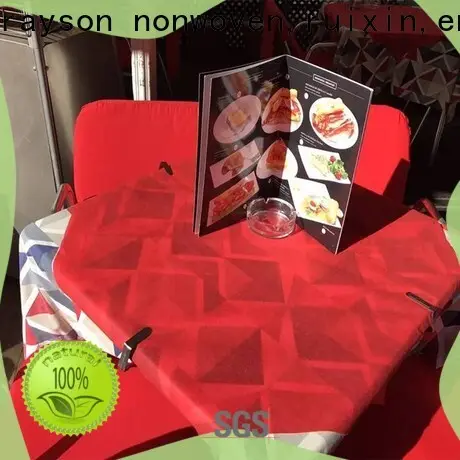 Rayson 부직포, Ruixin, Enviro Barquet 맞춤형 인쇄 테이블 커버 디자인 식탁보 1