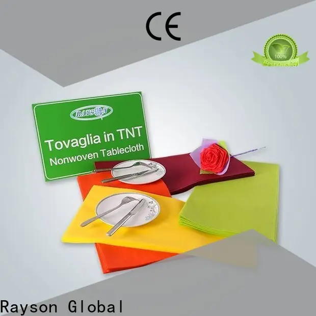 rayson nonwoven,ruixin,enviro nontoxic tablecloth roll personalized for tablecloth 1