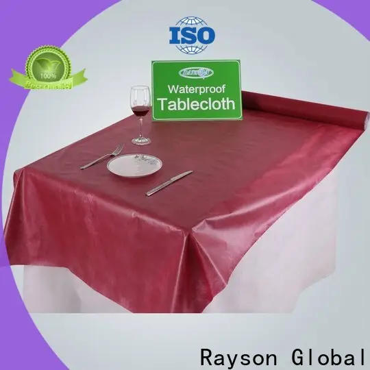 Rayson-Vliesstoff, Ruixin, Enviro-Papiergebundener Stoff im Großhandel für Hotels 1