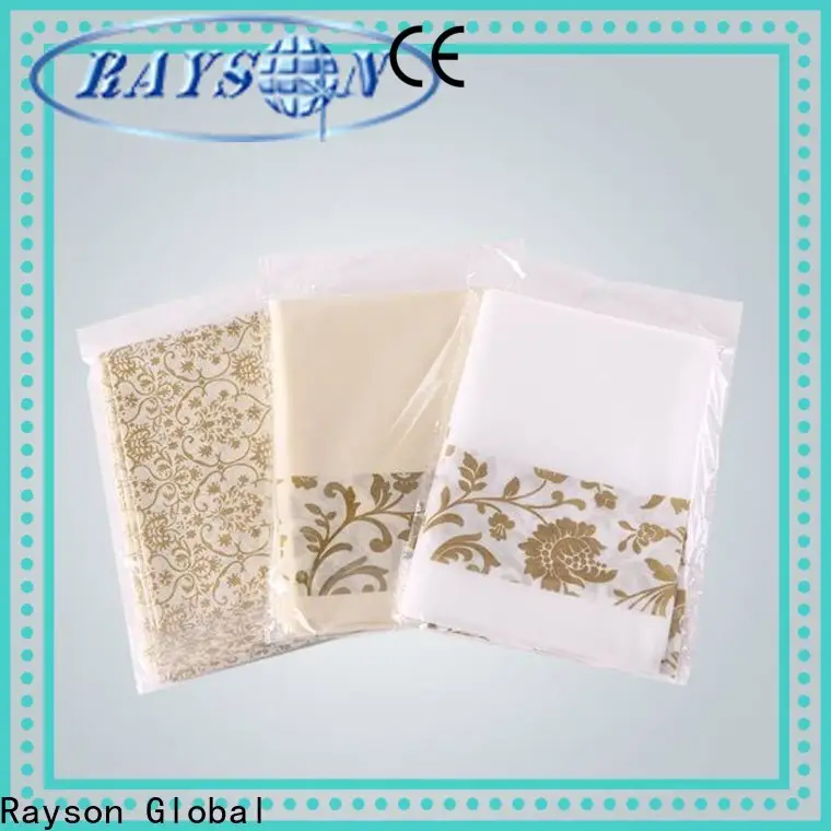 rayon nonwoven,ruixin,enviro spunbond baskılı masa ev için atar üreticisi 1