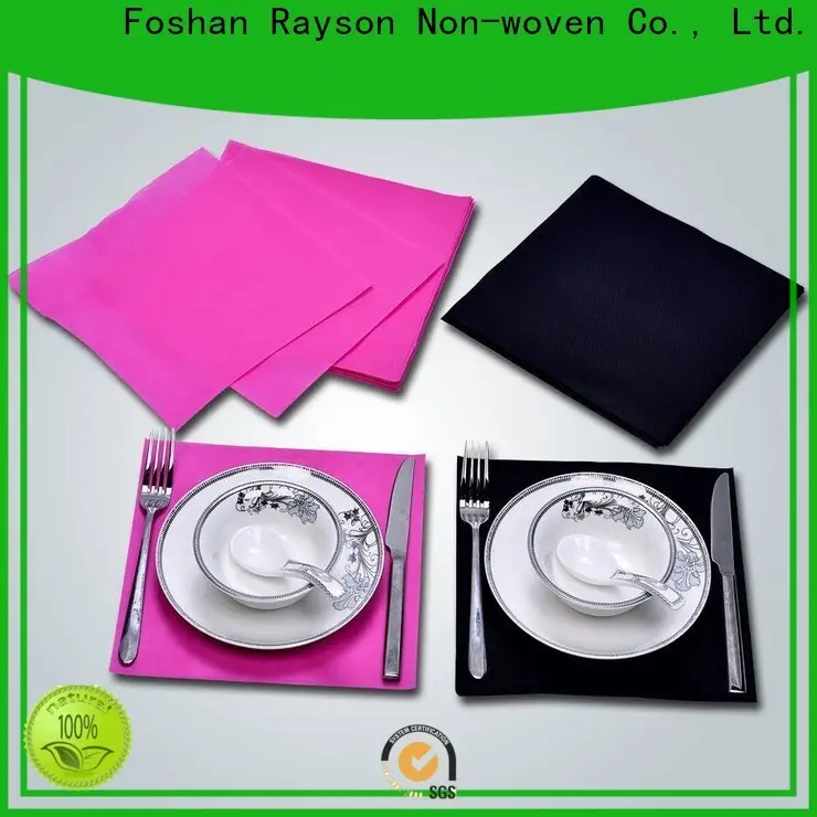 rolos de tecido limpo com toque personalizado para toalha de mesa 1