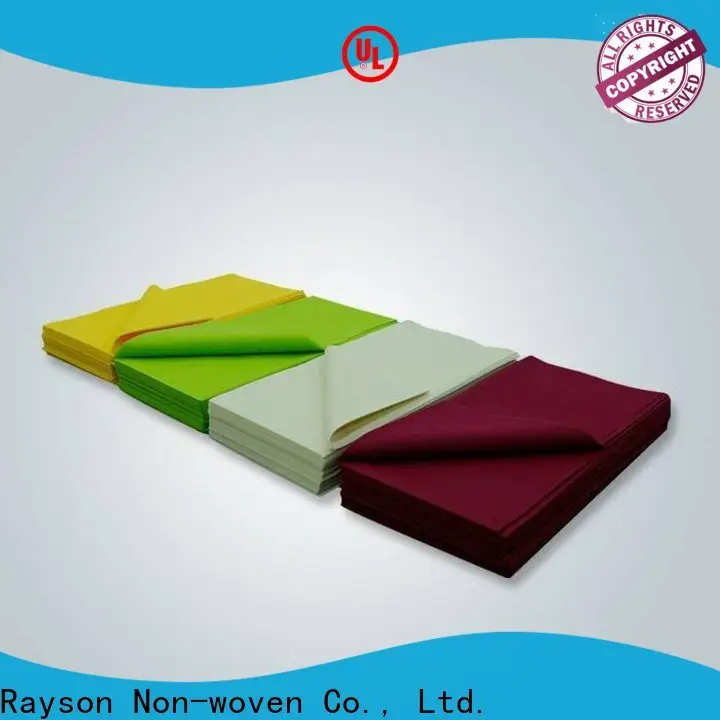rayon nonwoven, ruixin, giysiler için enviro paketlenmiş yılbaşı masa örtüsü tasarımı 1