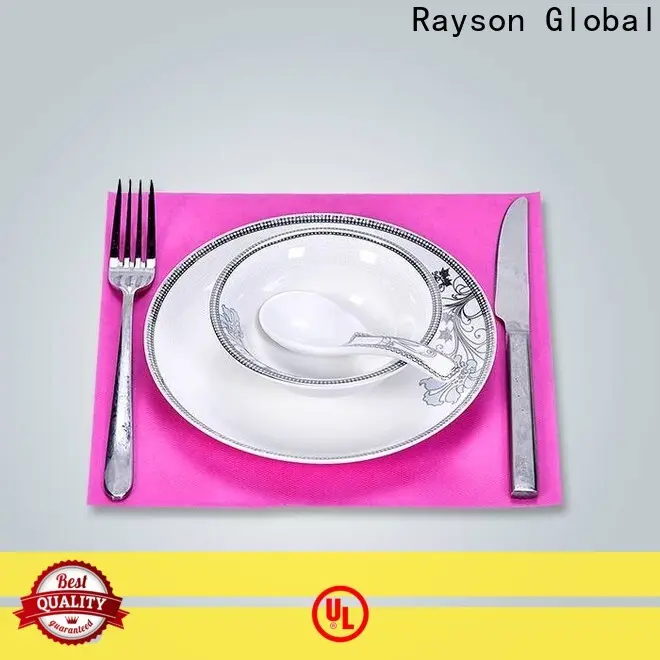 rayson nonwoven,ruixin,enviro standard green tablecloth wholesale for tablecloth 1
