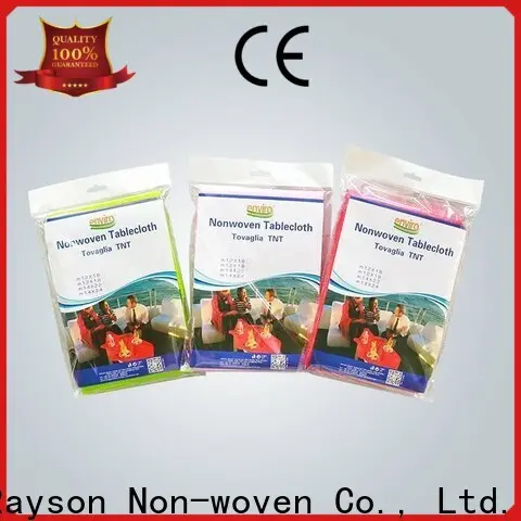 rayson nonwoven,ruixin,enviro 50gsm linen cloth directly sale for tablecloth 1