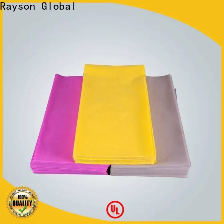 Rayson nonwoven, ruixin, enviro masa örtüleri masa örtüsü için mavi döşemelik kumaş fabrikası 1