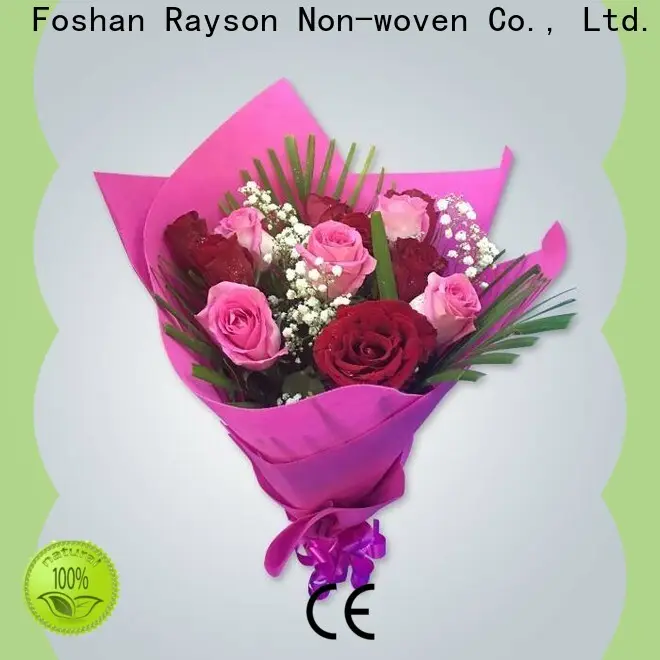 rayon nonwoven, ruixin, enviro parlak tek kullanımlık yuvarlak masa örtüleri mağaza için toptan 1