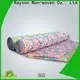 types biodégradables de tissu de table fabricant de tartan pour la fête 1
