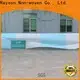 rayson nonwoven,ruixin,enviro embossed landscape fabric stakes customized for wrapping 1