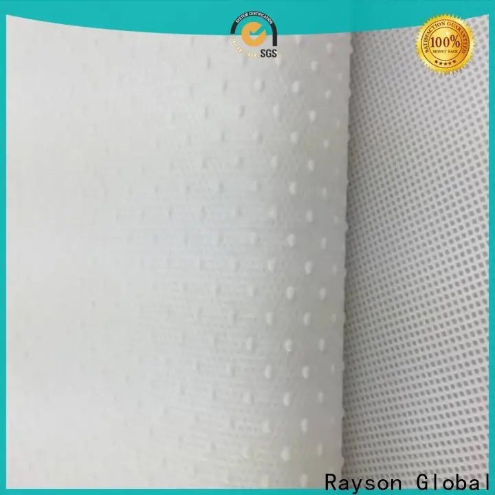 Rayson nonwoven, ruixin, enviro kaymaz dokuma olmayan polipropilen kumaş Çin'den otel için toptan 1