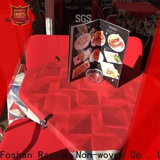 pre-cut linen tablecloth precut manufacturer for hotel 1