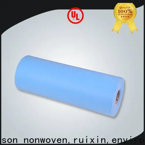 Rayon nonwoven, ruixin, ev için Çin'den enviro levha dokuma olmayan rulo üreticisi 1