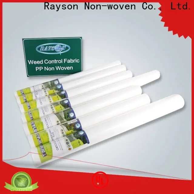 Rayson nonwoven, ruixin, yabani otları önlemek için çevre onaylı bahçe kumaşı sera için doğrudan satış 1