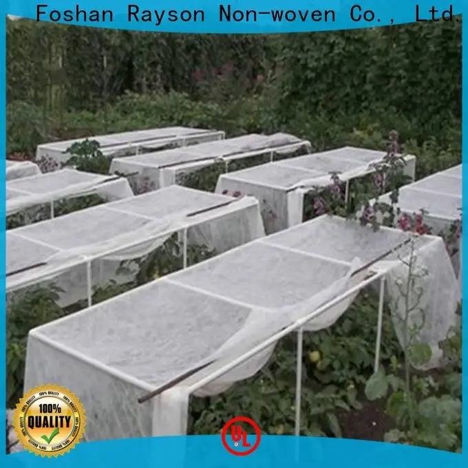 rayson nonwoven,ruixin,enviro spunbond wide weed control fabric with good price for outdoor 1