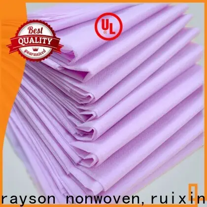 Rayson nonwoven, ruixin, çevre nefes alabilen poli dokuma olmayan kumaş toptan ambalaj için 1