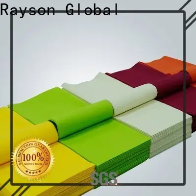 rayson nonwoven,ruixin,enviro bonded white linen tablecloth wholesale for tablecloth 1