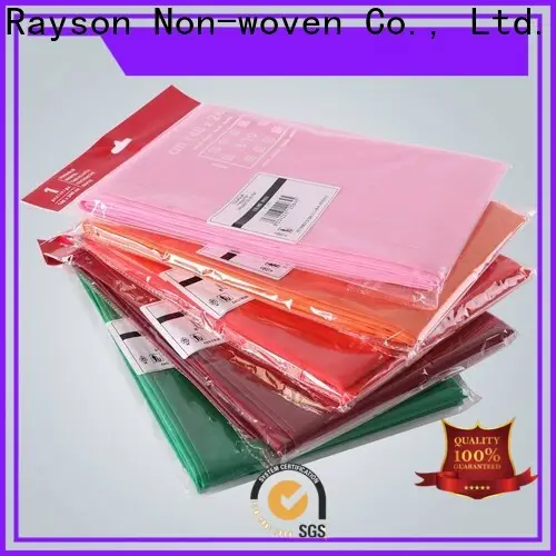 Rayson nonwoven, ruixin, masa örtüsü için enviro antibakteriyel kırmızı masa örtüsü fabrikası 1