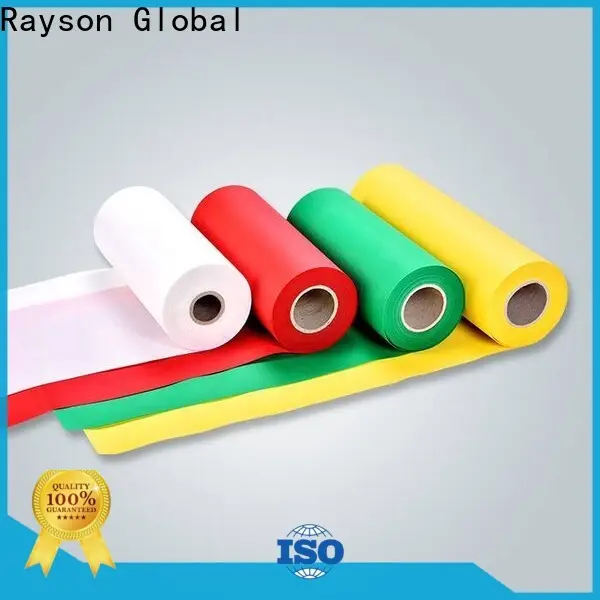 Ambalaj için rayon nonwoven, ruixin, enviro parlak baklava desenli kumaş serisi 1