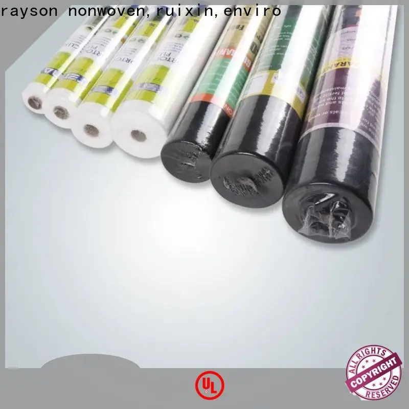 Нетканый материал Rayson, Ruixin, ландшафтная ткань из мешковины Enviro из Китая для магазина 1