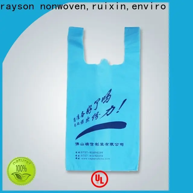 rayson nonwoven,ruixin,enviro bagmanufacturing non woven fabric cost customized for household 1