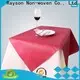 Rayson 부직포, Ruixin, Enviro 70gsm 미끄럼 방지 테이블 커버는 실내용으로 맞춤화되었습니다. 1
