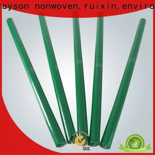 Rayson nonwoven, ruixin, dış mekan için enviro levha turuncu masa örtüsü fabrikası 1