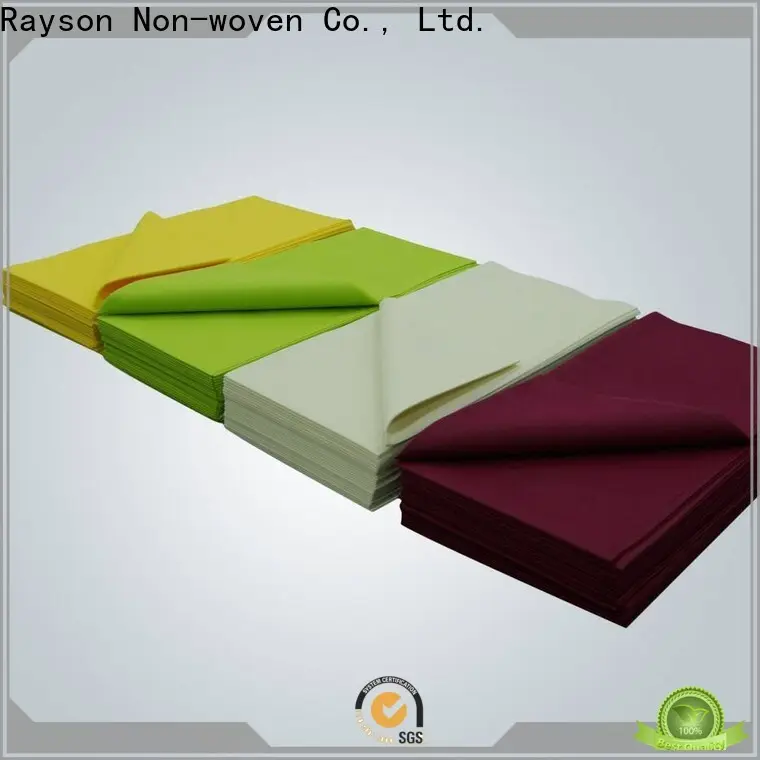 Rayson no tejido, ruixin, fábrica de telas no tejidas desechables enviro para embalaje 1