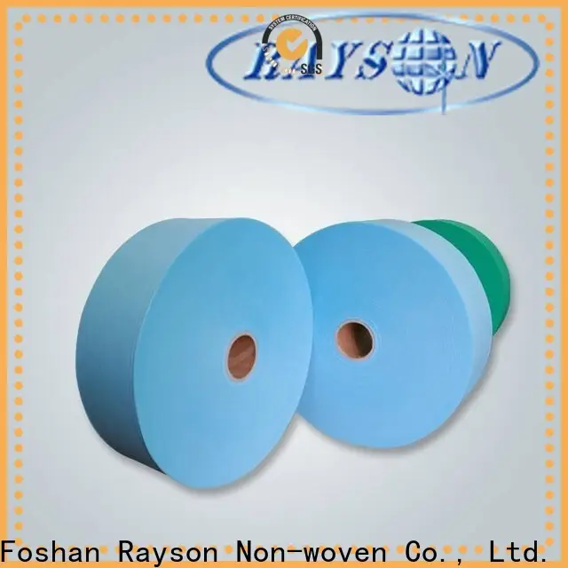 Rayson non tissé, ruixin, enviro industries matière première de tissu non tissé prix usine pour adulte 1