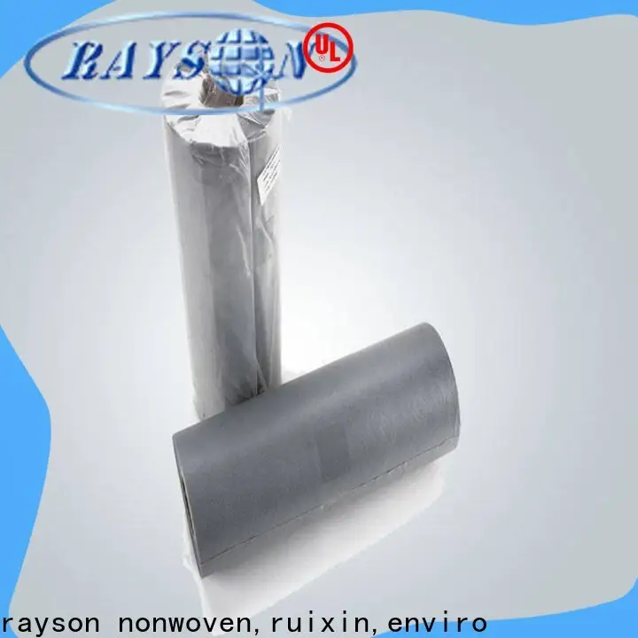 rayson nonwoven,ruixin,enviro biodegradable spunlace nonwoven wipes with good price for gifts 1