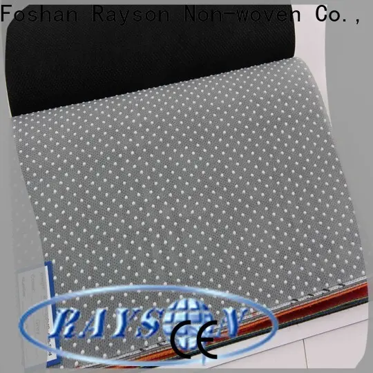 rayson nonwoven,ruixin,enviro dotted the nonwovens institute supplier for slipper 1