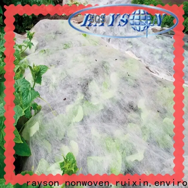 rayson nonwoven,ruixin,enviro breathable green weed control fabric design for outdoor 1