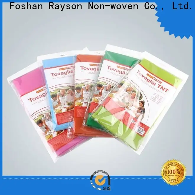 rayson nonwoven,ruixin,enviro antibacterial eco friendly tablecloths directly sale for outdoor 1