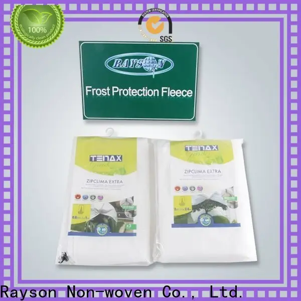 Rayson 부직포, Ruixin, Enviro 브랜드 옥외용 녹색 잡초 방제 직물 제조업체 1