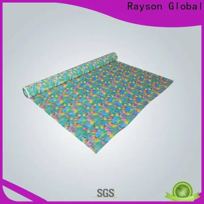 colorful spunlace nonwoven fabric suppliers pre directly sale for tablecloth 1